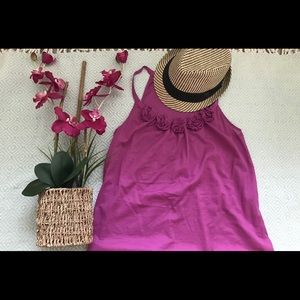 Purple tank